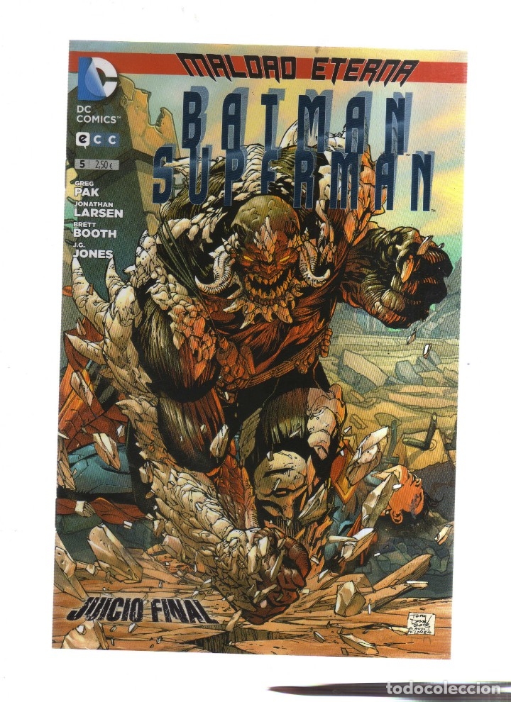 C&oacute;mics: BATMAN SUPERMAN ECC N,5 MALDAD ETERNA - Foto 1