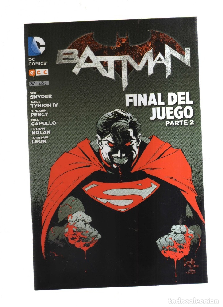 C&oacute;mics: BATMAN FINAL DEL JUEGO PARTE 2 N,37 - Foto 1