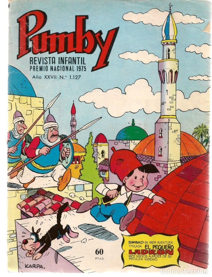 C&oacute;mics: PUMBY. N&ordm; 1127. VALENCIANA, 1982.(C/A12) - Foto 1
