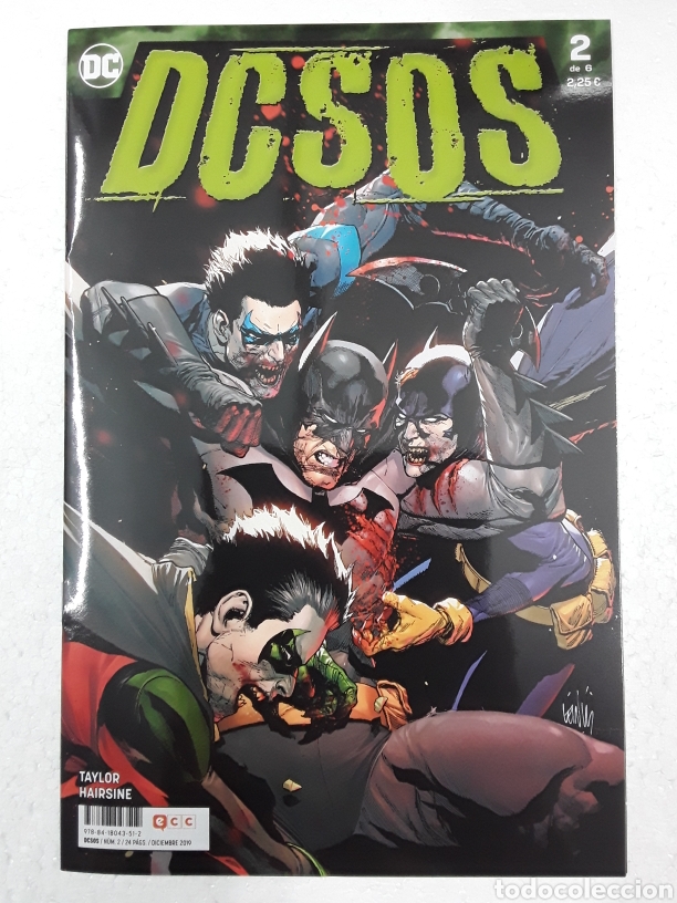 C&oacute;mics: Dcsos 2 (de 6) (grapa) - Taylor, Hairsine - ECC c&oacute;mics - Foto 1