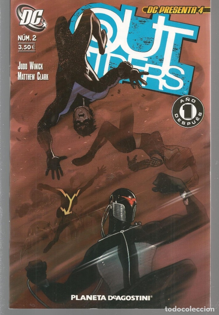 C&oacute;mics: DC PRESENTA.  N&ordm; 4. OUTSIDERS. N&ordm; 2 DC / PLANETA. (ST/A7)