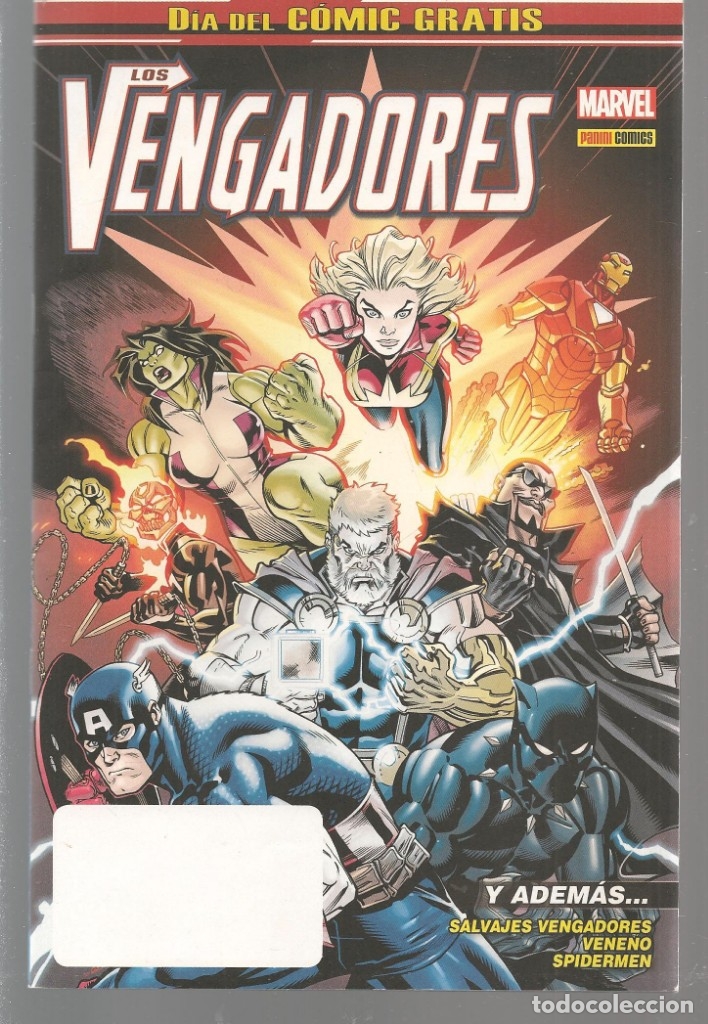 C&oacute;mics: DIA DEL COMIC GRATIS. LOS VENGADORES. MARVEL / PANINI.(ST/A7) - Foto 1