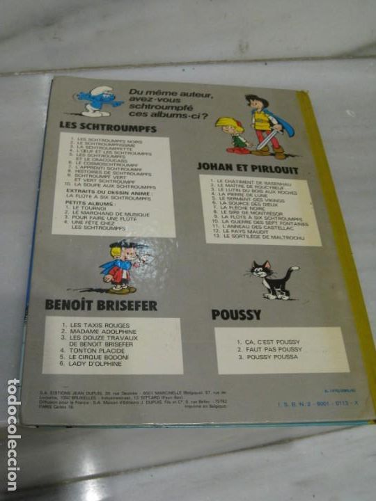 C&oacute;mics: Les Schtroumpfs. Le Cosmoschtroumpf. En Frances. 1976 - Foto 3