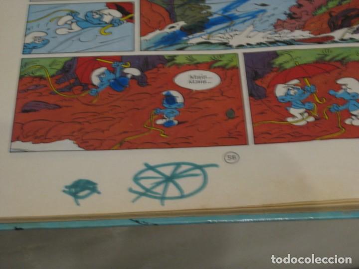 C&oacute;mics: Les Schtroumpfs. Le Cosmoschtroumpf. En Frances. 1976 - Foto 8