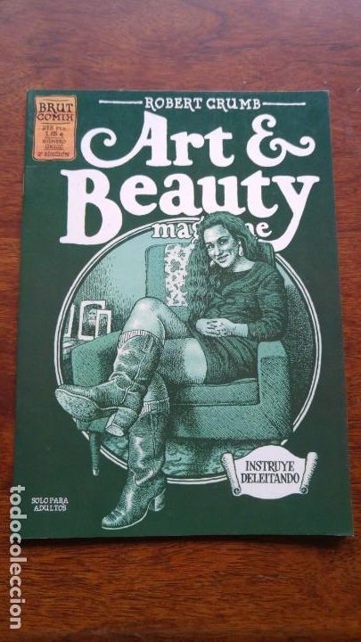 Art & Beauty Magazine. Número Único. 2ª Edición. Robert Crumb