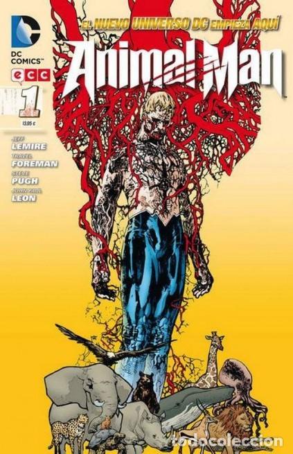 C&oacute;mics: ANIMAL MAN N&ordm; 1 - ECC - IMPECABLE - MTFA - Foto 1
