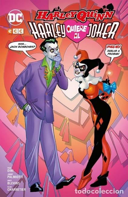 C&oacute;mics: HARLEY QUINN. HARLEY QUIERE AL JOKER - ECC - CARTONE - IMPECABLE - MTFA - Foto 1