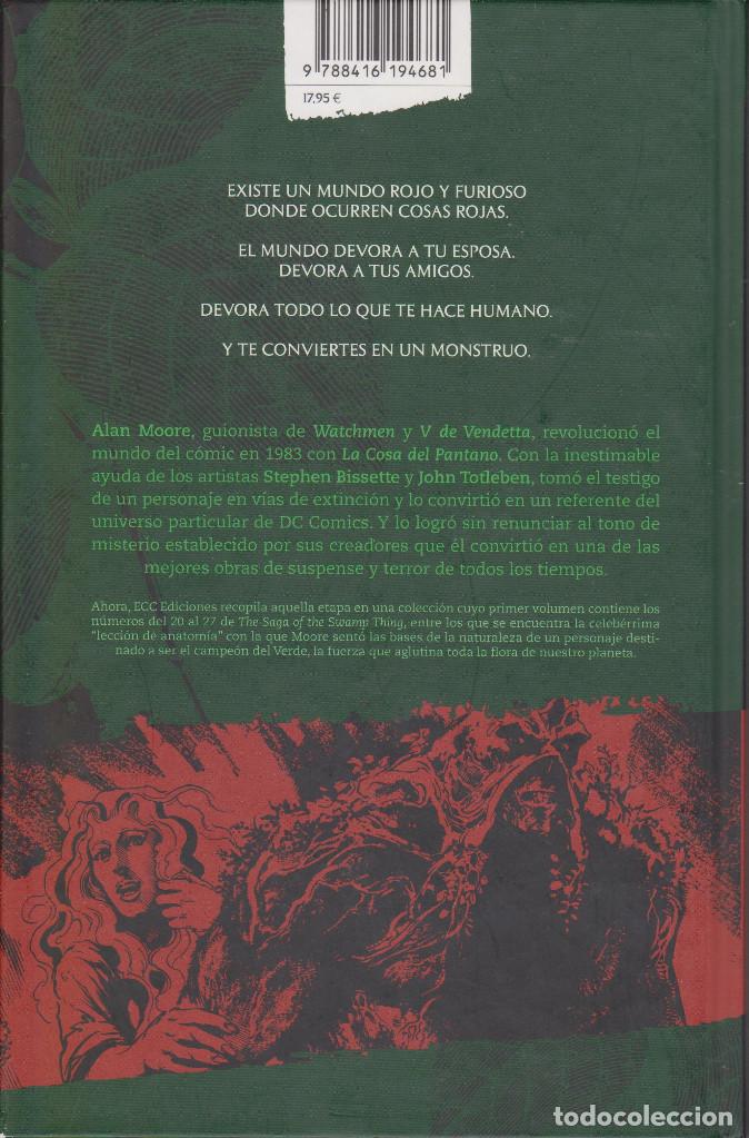 C&oacute;mics: La cosa del pantano (libro uno) - Alan Moore; Stephen Bissette; John Totleben - ECC - Foto 2