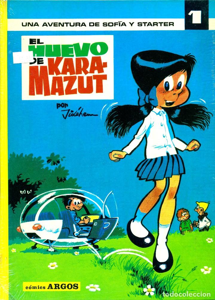 C&oacute;mics: SOF&Iacute;A Y STARTER-1: EL HUEVO DE KARA-MAZUT (ARGOS, 1971) DE JIDEHEM - Foto 1