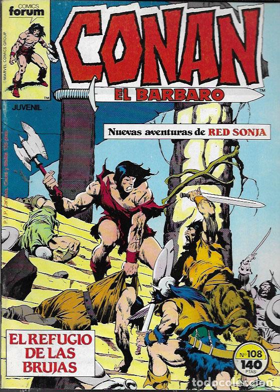 C&oacute;mics: Conan El B&aacute;rbaro. Forum 1983. N&ordm; 108 - Foto 1