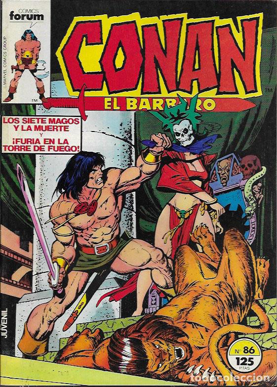C&oacute;mics: Conan El B&aacute;rbaro. Forum 1983. N&ordm; 86 - Foto 1