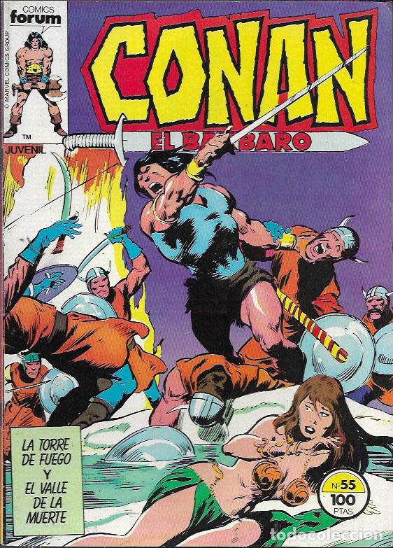 C&oacute;mics: Conan El B&aacute;rbaro. Forum 1983. N&ordm; 55 - Foto 1