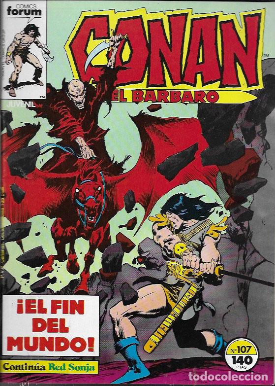 C&oacute;mics: Conan El B&aacute;rbaro. Forum 1983. N&ordm; 107 - Foto 1