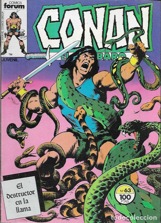 C&oacute;mics: Conan El B&aacute;rbaro. Forum 1983. N&ordm; 63 - Foto 1
