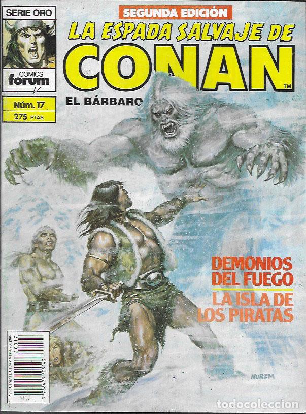 C&oacute;mics: La Espada Salvaje de Conan. Forum 1989 (2&ordf; Edici&oacute;n). N&ordm; 17 - Foto 1