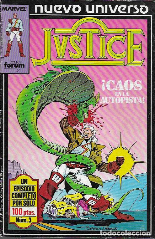 C&oacute;mics: Justice. Forum 1988. N&ordm; 3 - Foto 1