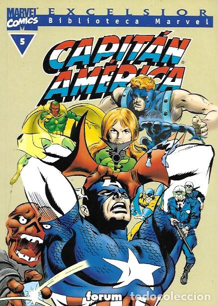 C&oacute;mics: Biblioteca Marvel: Capit&aacute;n Am&eacute;rica. Forum 1999. N&ordm; 5 - Foto 1