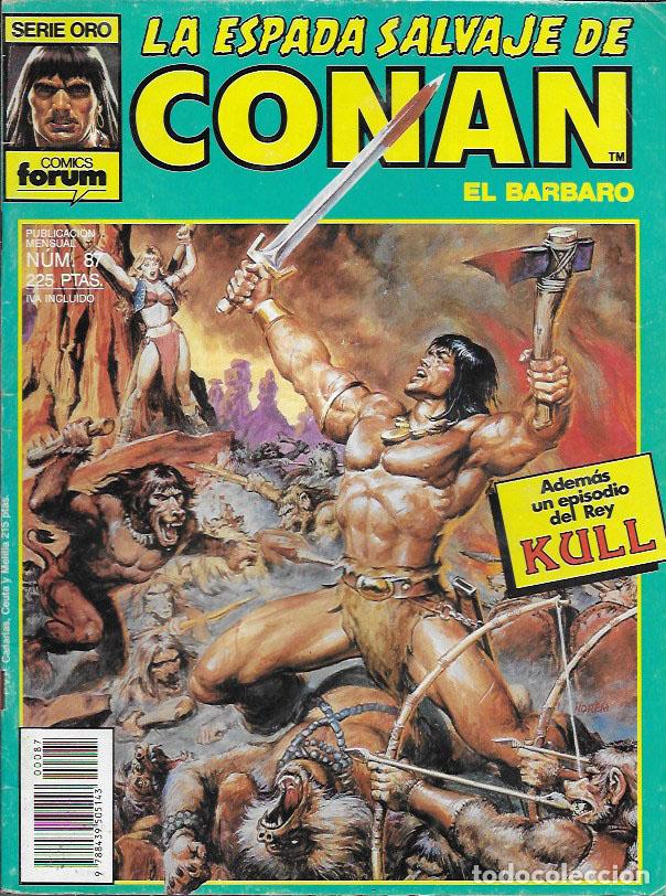 C&oacute;mics: La Espada Salvaje de Conan. Forum 1982. N&ordm; 87 - Foto 1