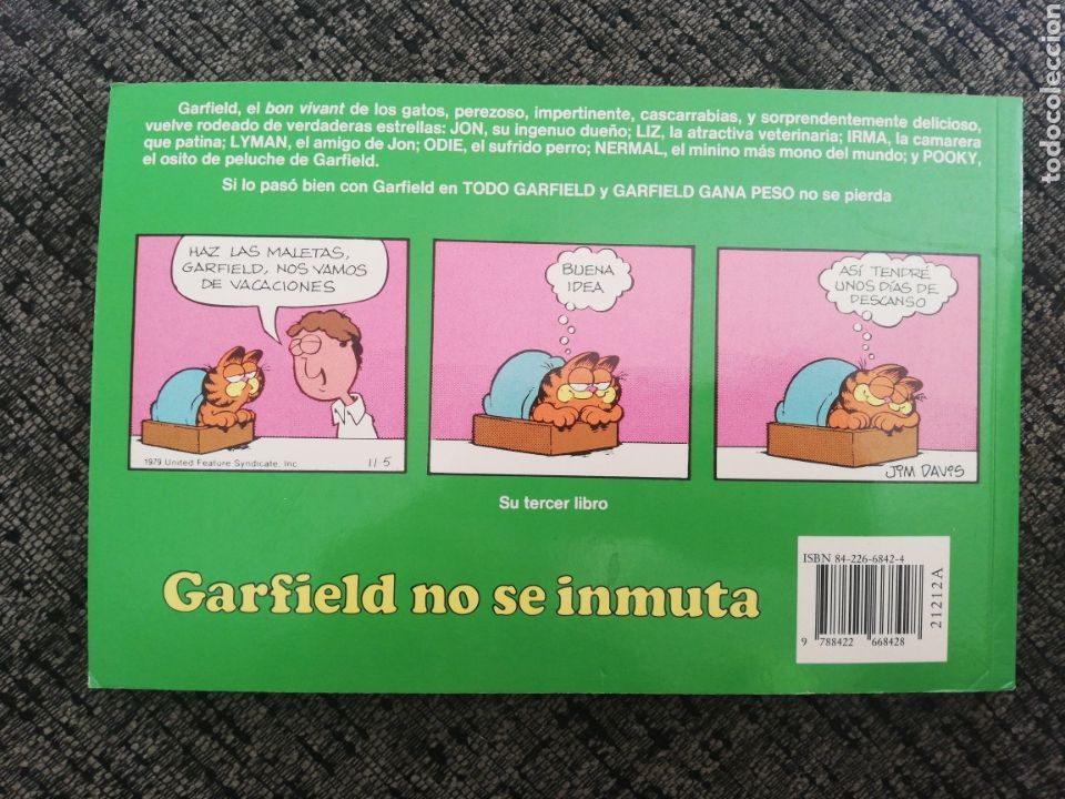 C&oacute;mics: GARFIELD no se inmuta 3 - Jim Davis - C&iacute;rculo de Lectores - Foto 2
