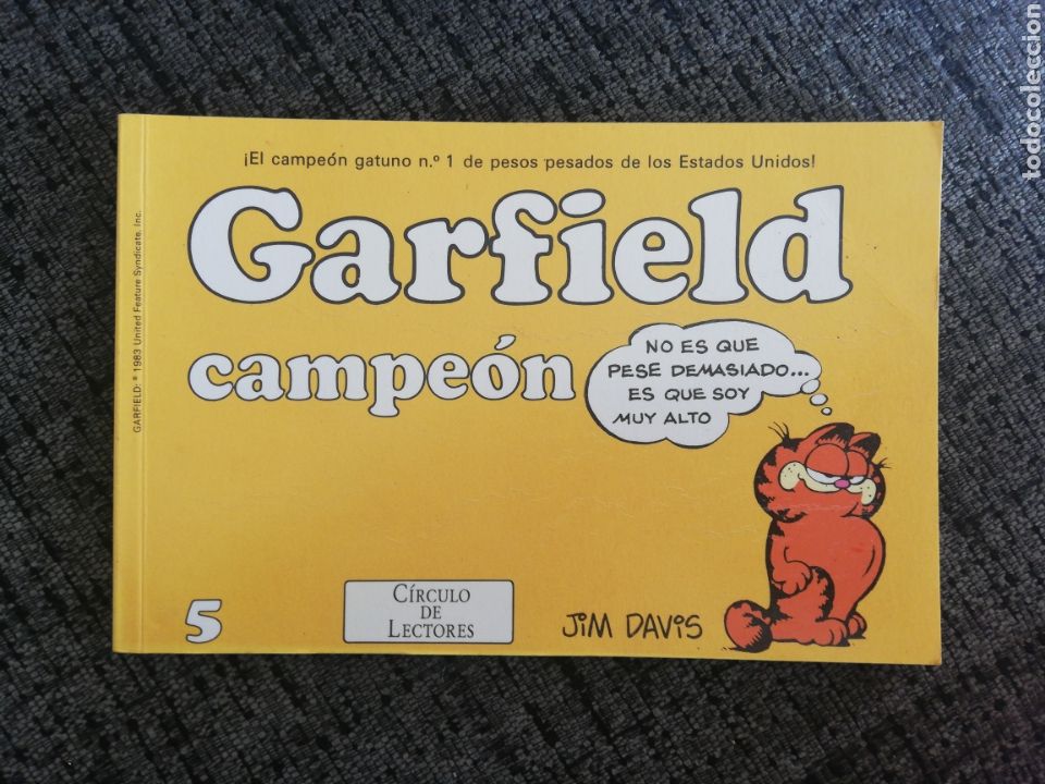 C&oacute;mics: GARFIELD campe&oacute;n 5 - Jim Davis - Foto 1