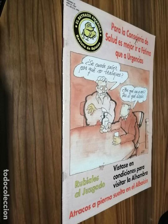 C&oacute;mics: EL BATRACIO AMARILLO 29. REVISTA DE HUMOR DE GRANADA. GRAPA. BUEN ESTADO. DIFICIL caj. 112