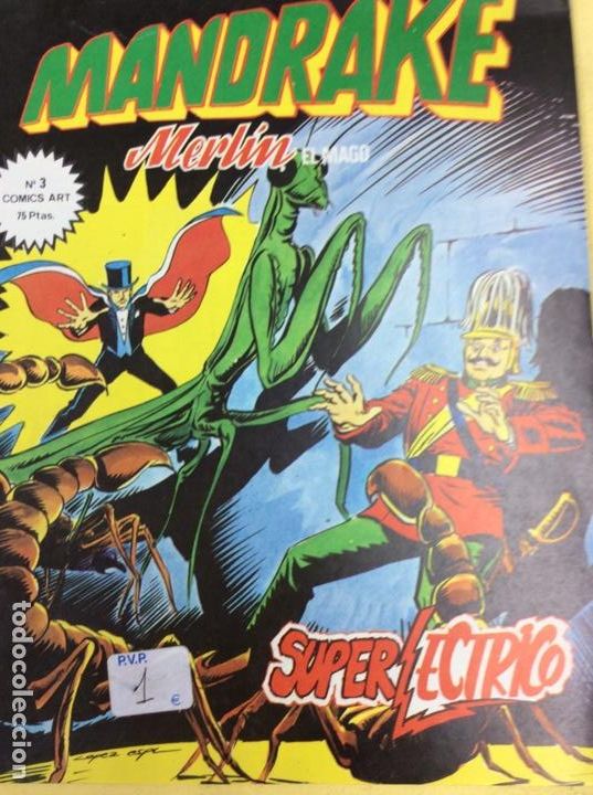 C&oacute;mics: Mandrake Merl&iacute;n el mago n&ordm;3 - Foto 1