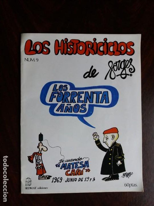 C&oacute;mics: LOS HISTORICICLOS. N&ordm; 9. DE FORGES. 1977. - Foto 1