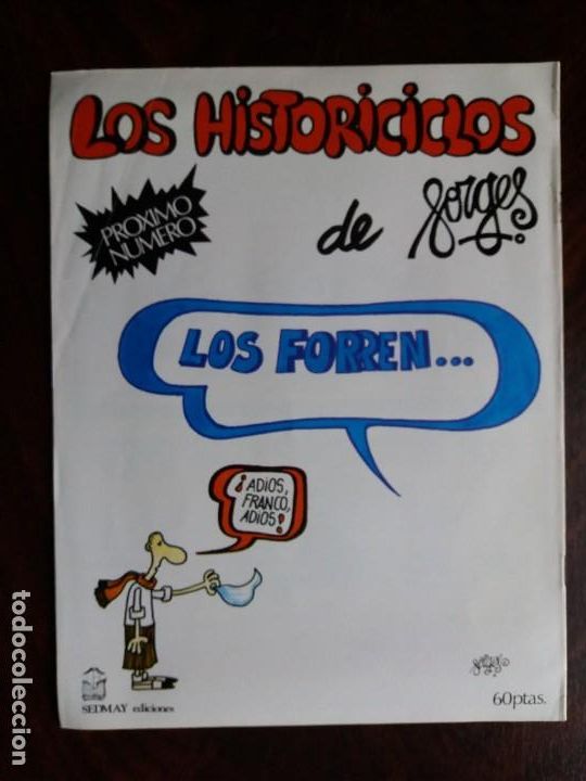C&oacute;mics: LOS HISTORICICLOS. N&ordm; 9. DE FORGES. 1977. - Foto 2
