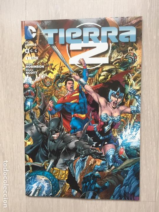 C&oacute;mics: TIERRA 2 N&ordm; 1, de JAMES ROBINSON y NICOLA SCOTT. ECC C&Oacute;MICS - Foto 1