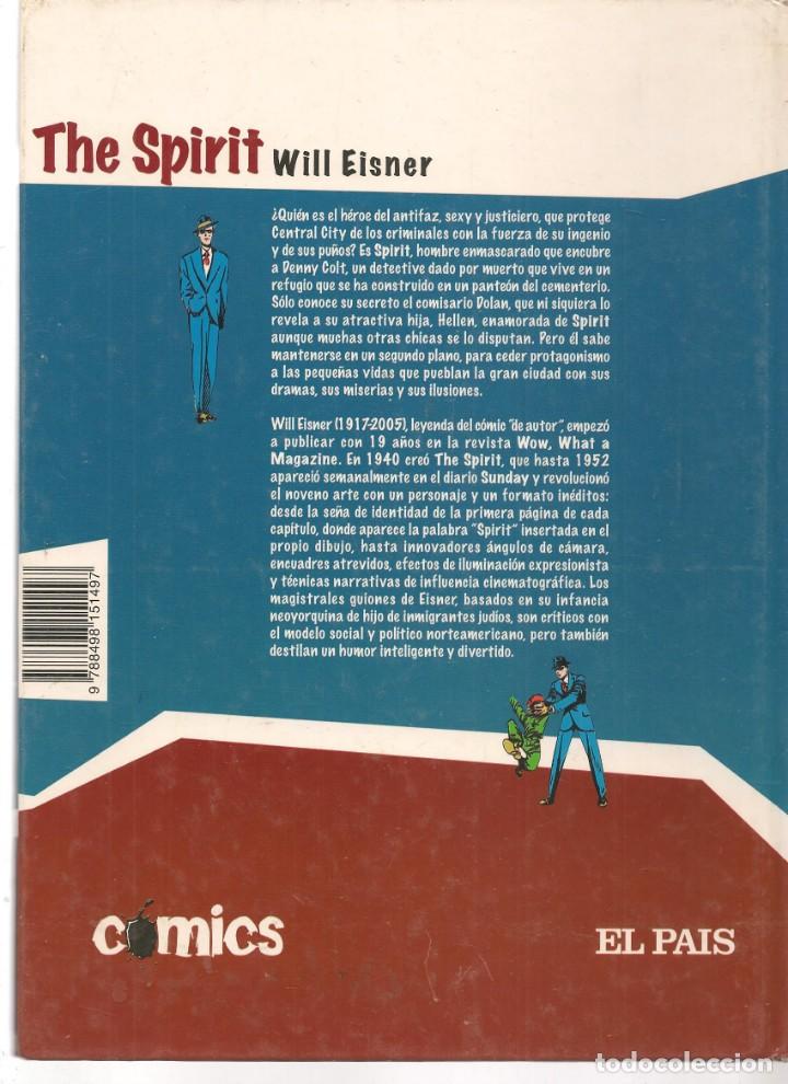 C&oacute;mics: COMICS EL PA&Iacute;S. N&ordm; 16. THE SPIRIT.  (P/B60) - Foto 2