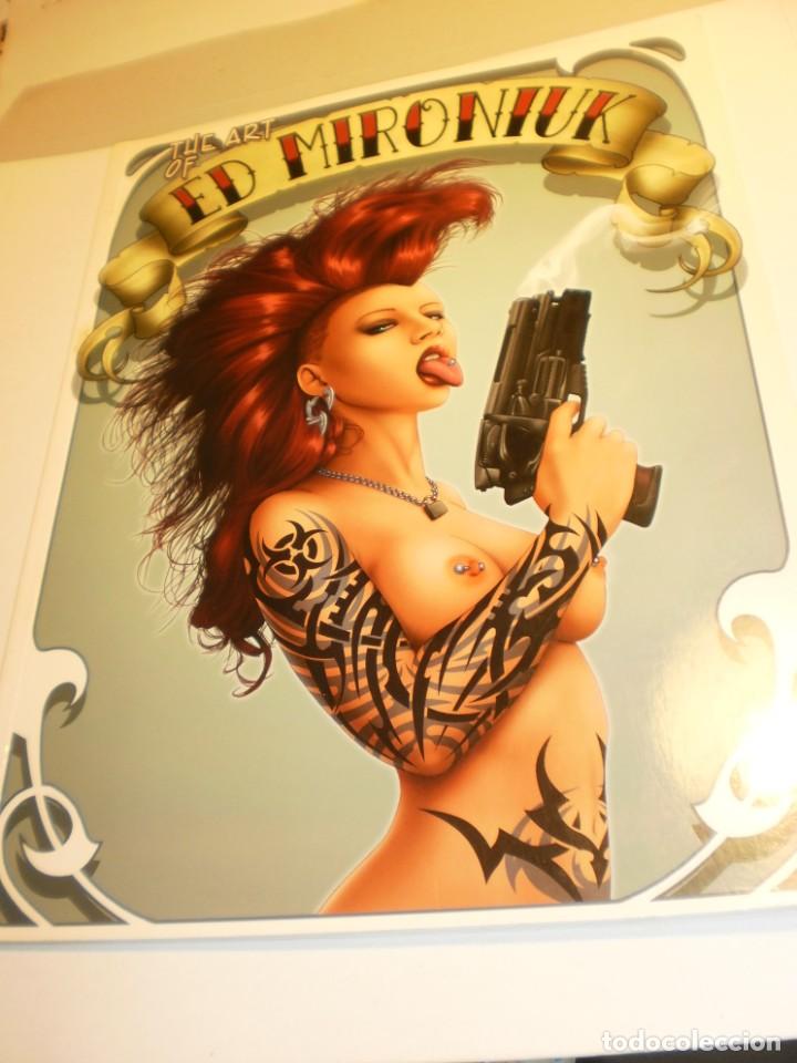 C&oacute;mics: the art of ed mironiuk. color. r&uacute;stica. 48 p&aacute;g 2009 30 x 23 cm en ingl&eacute;s (seminuevo)
