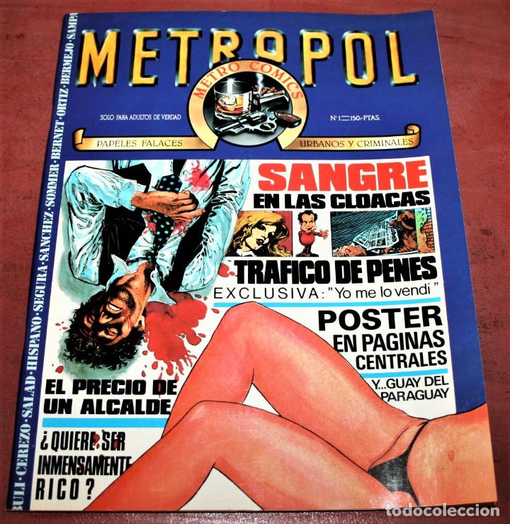 C&oacute;mics: METROPOL N&ordm; 1 - EDICIONES METROPOL - 1983 - Foto 1