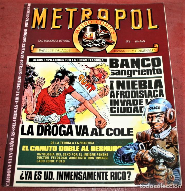 C&oacute;mics: METROPOL N&ordm; 2 - EDICIONES METROPOL - 1983 - Foto 1