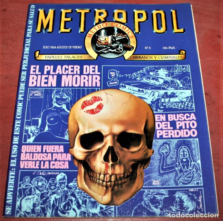 C&oacute;mics: METROPOL N&ordm; 3 - EDICIONES METROPOL - 1983 - Foto 1