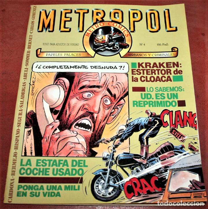 C&oacute;mics: METROPOL N&ordm; 4 - EDICIONES METROPOL - 1983 - Foto 1