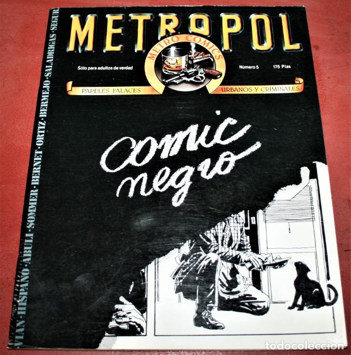 C&oacute;mics: METROPOL N&ordm; 5 - EDICIONES METROPOL - 1983 - Foto 1