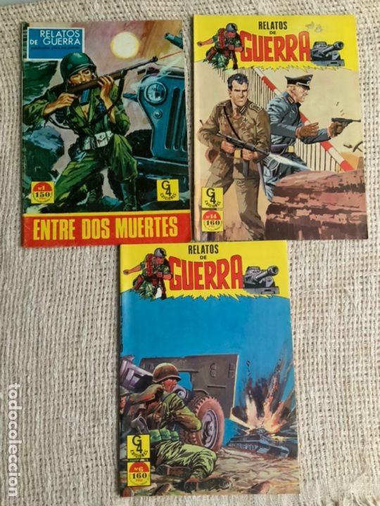 C&oacute;mics: RELATOS DE GUERRA - LOTE DE 3 EJEMPLARES - Foto 1