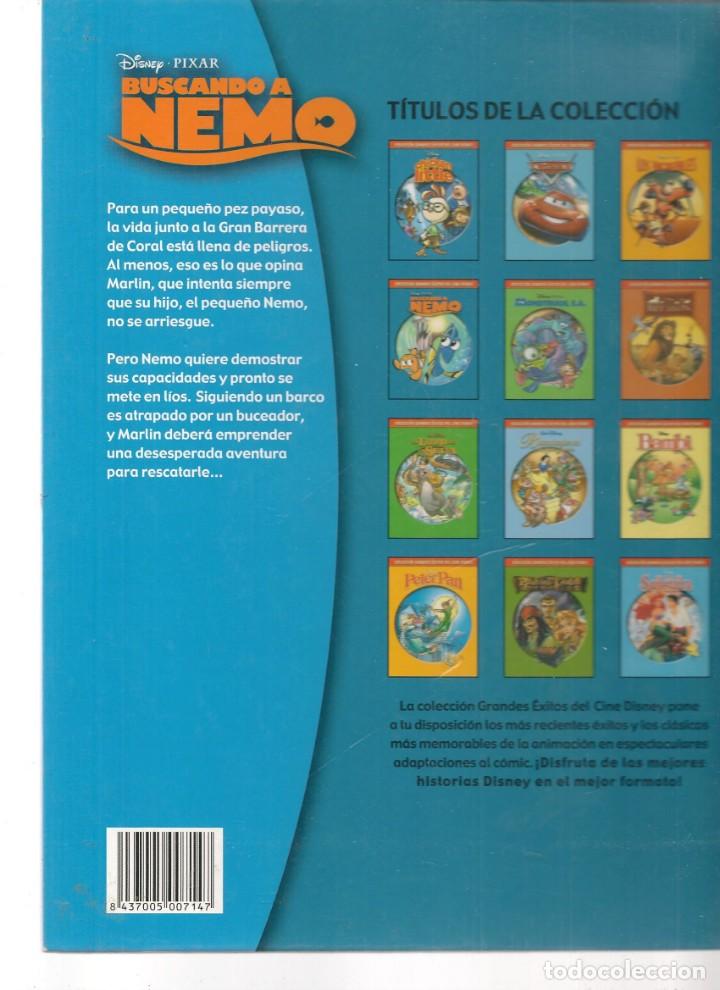 C&oacute;mics: GRANDES &Eacute;XITOS DEL CINE DISNEY. PIXAR. BUSCANDO A NEMO.  (B/A18) - Foto 2