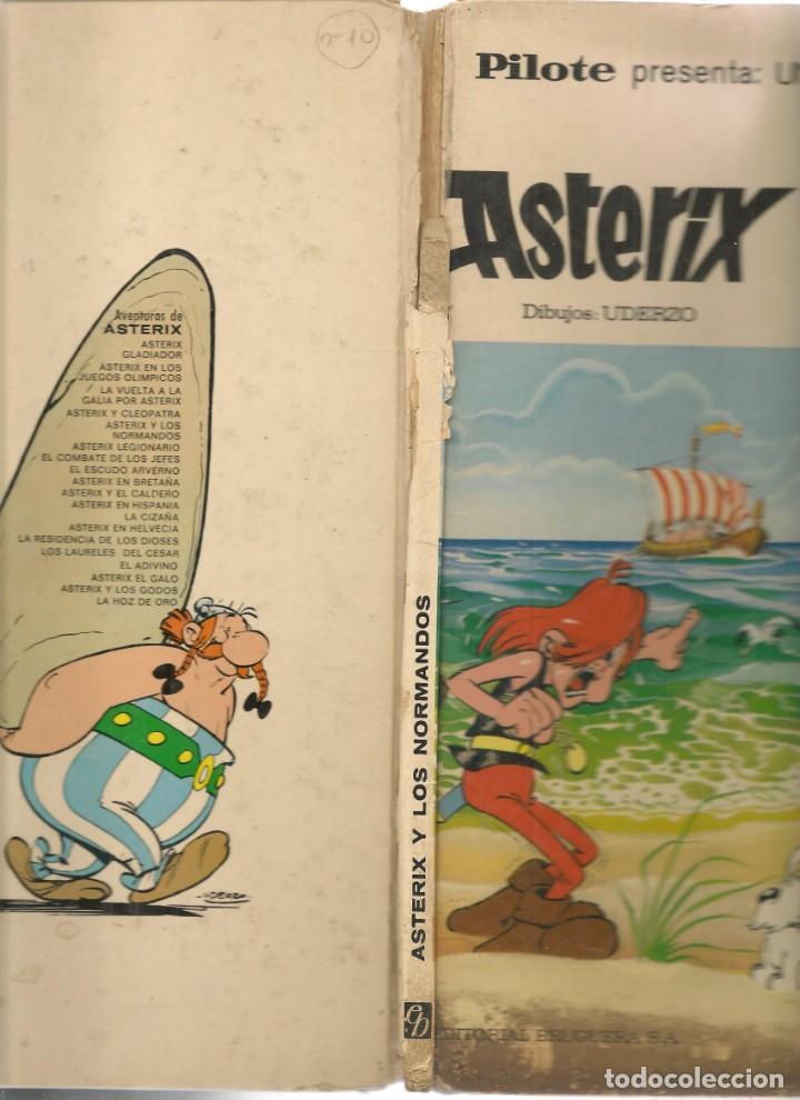 C&oacute;mics: ASTERIX Y LOS NORMANDOS. PILOTE /BRUGUERA, 1969. (B/A18) - Foto 3