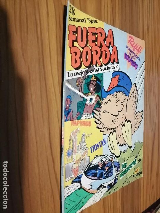 Fumetti: FUERA BORDA 28. REVISTA JUVENIL. GRAPA. BUEN ESTADO. DESCATALOGADA. SARPE