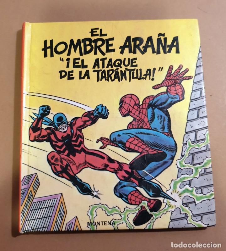 C&oacute;mics: EL HOMBRE ARA&Ntilde;A - El Ataque de la Tarantula - Libro Diorama &ndash; 1982 - TRIDIMENSIONAL - Foto 1