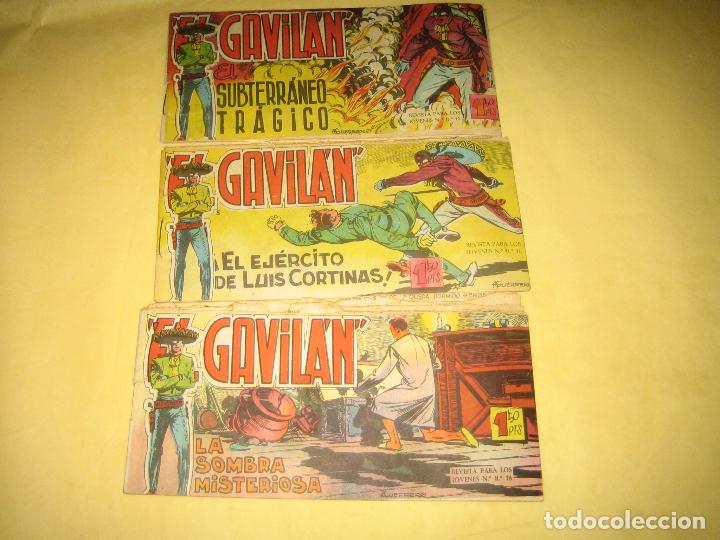 C&oacute;mics: GAVILAN - LOTE DE 3 TBOS , NUMEROS 3,4,5 - Foto 1