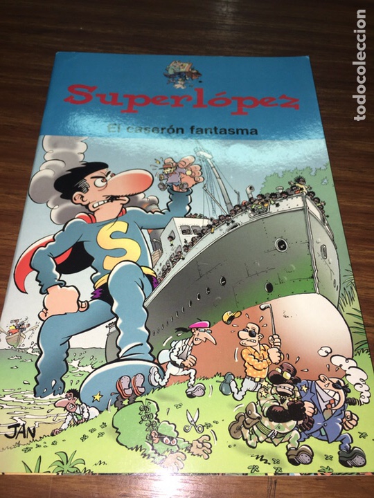 C&oacute;mics: S&uacute;per L&oacute;pez el caser&oacute;n fantasma ediciones B - Foto 1