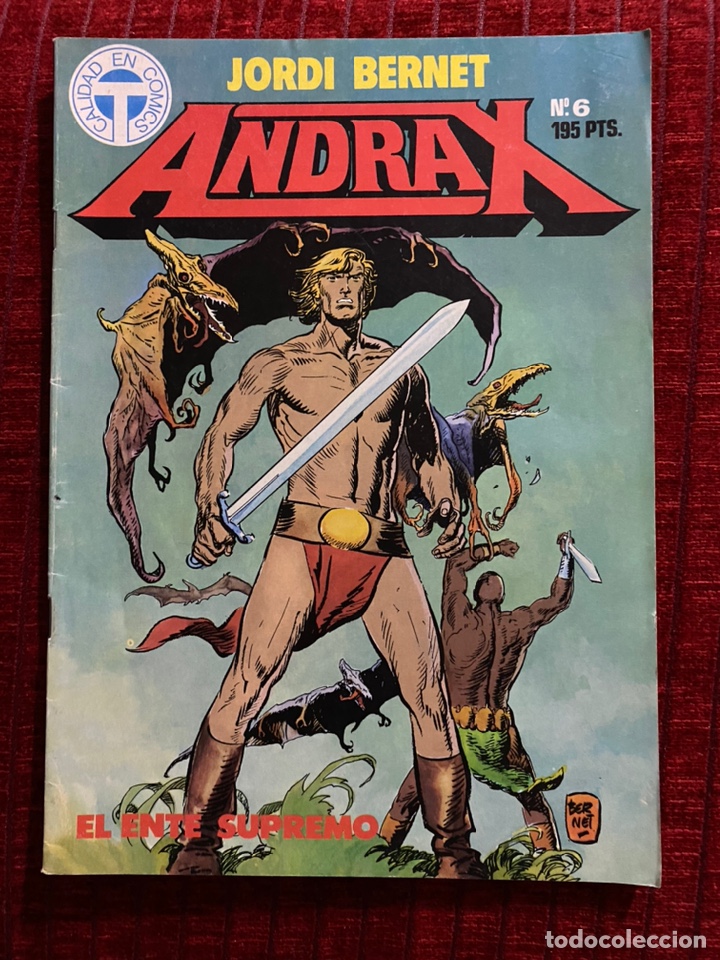 C&oacute;mics: Andrax Jordi Bernet n&uacute;mero 6 - Foto 1