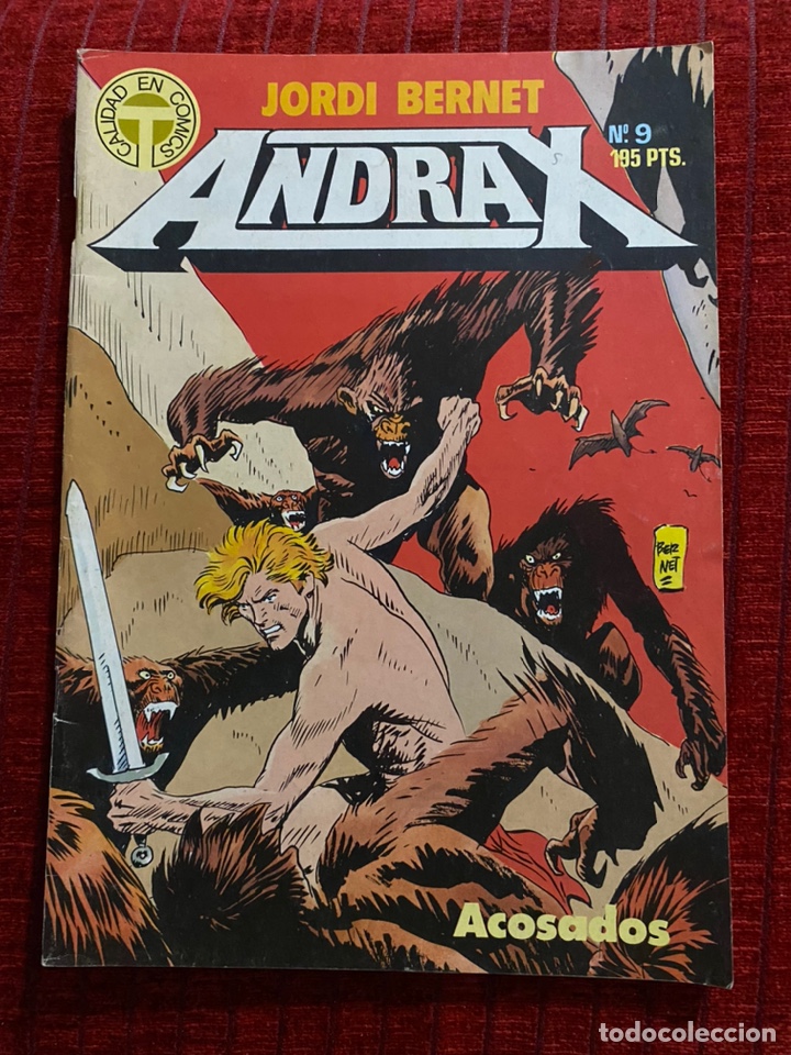C&oacute;mics: Andrax Jordi Bernet n&uacute;mero 9 - Foto 1