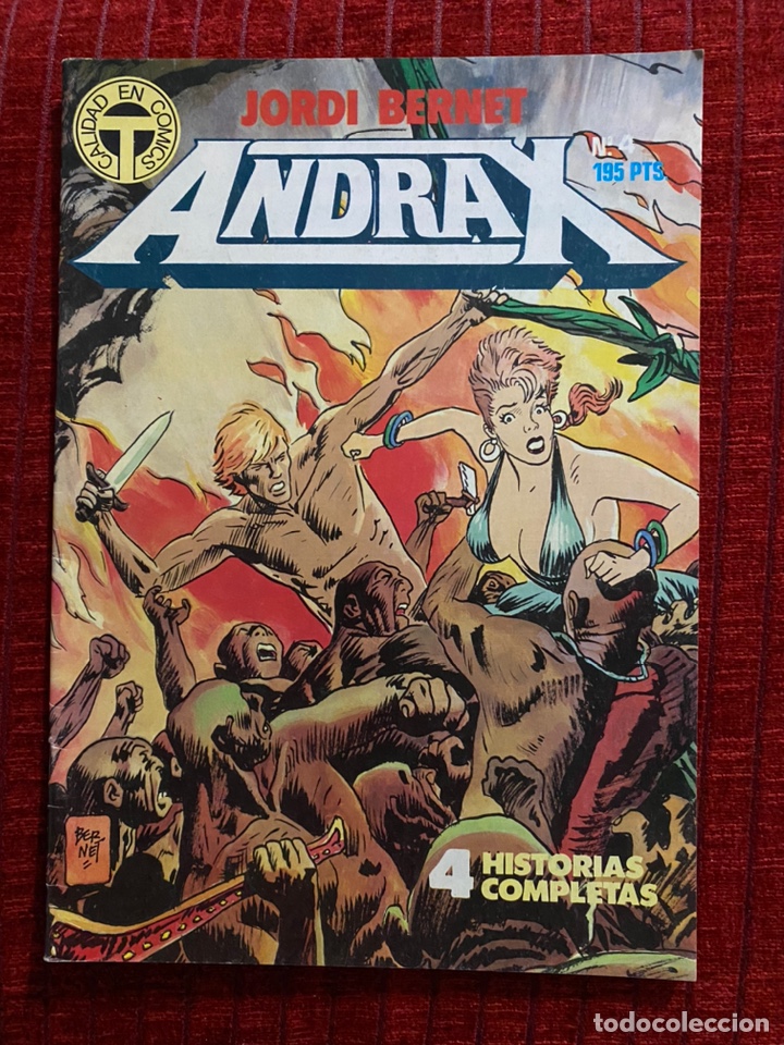C&oacute;mics: Andrax Jordi Bernet n&uacute;mero 4 - Foto 1