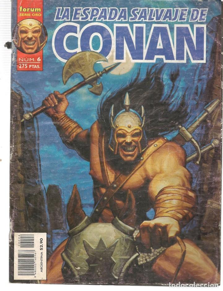 C&oacute;mics: LA ESPADA SALVAJE DE CONAN. N&ordm; 6. FORUM. (C/A36) - Foto 1