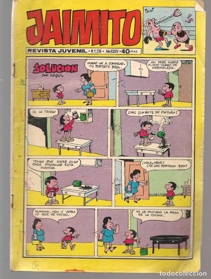 C&oacute;mics: JAIMITO. N&ordm; 1550. VALENCIANA.(P/C55) - Foto 1