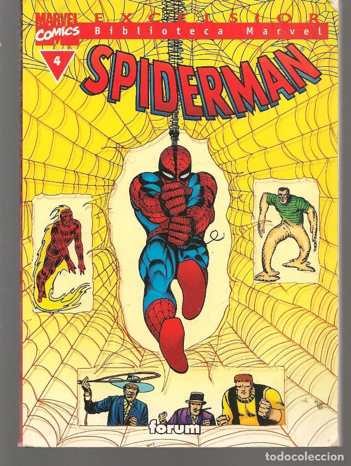 C&oacute;mics: BIBLIOTECA MARVEL, EXCELSIOR. SPIDERMAN. N&ordm; 4. FORUM. (P/C55) - Foto 1