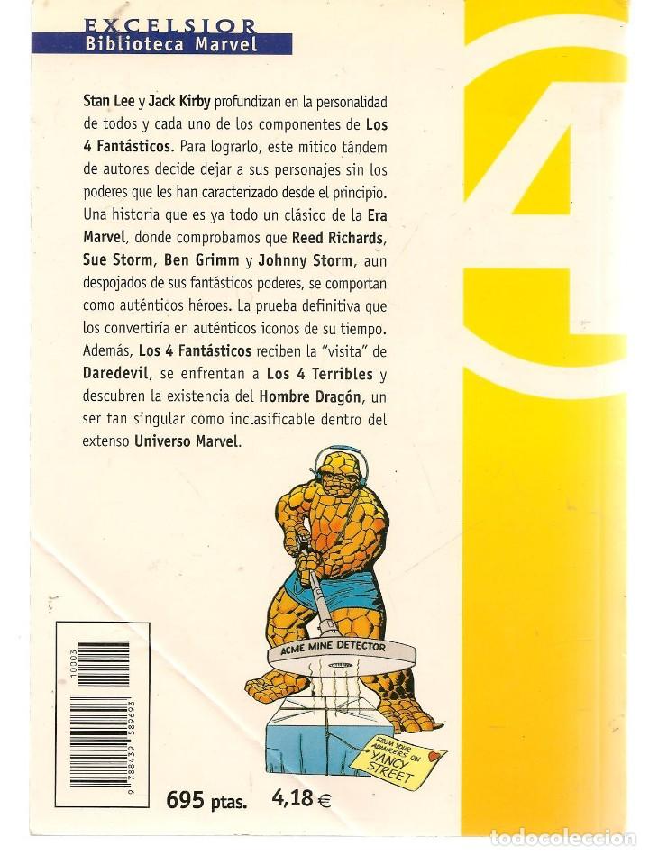C&oacute;mics: BIBLIOTECA MARVEL. EXCELSIOR. LOS 4 FANTASTICOS. N&ordm; 3. FORUM. (P/C55) - Foto 2